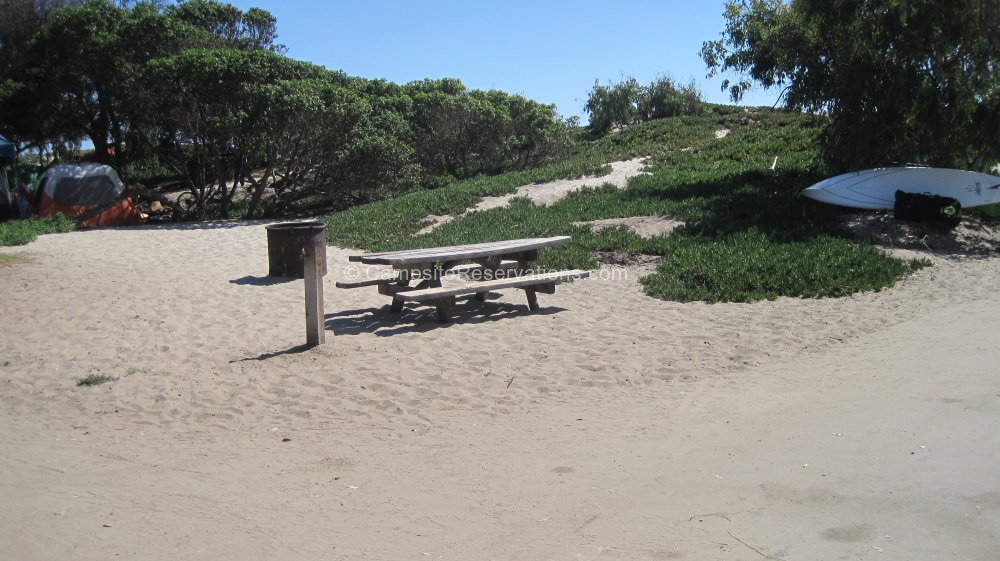 Photo of Campsite 32 in Santa Cruz at Carpinteria State Beach